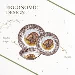 Spode Woodland 3-Piece Turkey Dinnerware Set