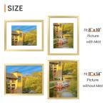 Gold 11x14 Picture Frame Set of 5