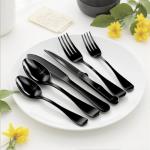 49-Piece Stainless Steel Silverware Set with Organizer