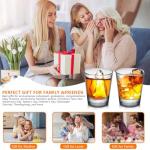 Set of 12 Clear 1.5 oz Shot Glasses