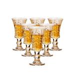 Set of 6 Lead-Free Round Cordial Glasses
