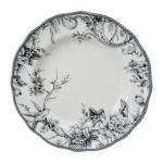 Adelaide 16-Piece Black Porcelain Dinnerware Set