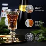 Set of 6 Lead-Free Round Cordial Glasses