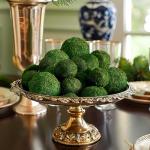 18-Pack Decorative Faux Dried Moss Balls Set