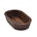 Samhita Mango Wood Decorative Centerpiece Bowl