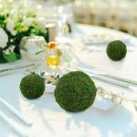 18-Pack Decorative Faux Dried Moss Balls Set