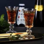Set of 6 Lead-Free Round Cordial Glasses
