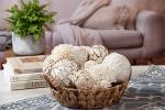 ANDALUCA White & Cream Decorative Bowl Filler Orbs
