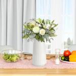 Cute White Ceramic Vase for Home Decor