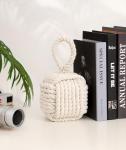 Beige Rope Knot Decorative Door Stoppers