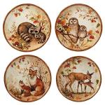 Pine Forest 16-Piece Dinnerware Set for 4