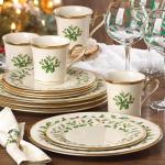 Lenox Holiday 12-Piece Dinnerware Set for 4