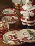 Holiday Wishes 16-Piece Dinnerware Set, Multicolor