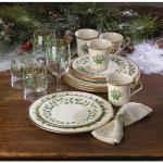 Lenox Holiday 12-Piece Dinnerware Set for 4