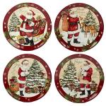 Holiday Wishes 16-Piece Dinnerware Set, Multicolor