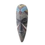 Hand-Carved African Tribal Mask Wall Art