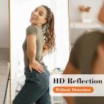 DUMOS Gold Full Length Floor Mirror 59"x16