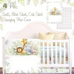 Baby Crib Bedding Set for Boys and Girls