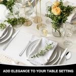 Hammered Silver 40-Piece Flatware Set for 8