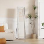 ZHUNFA 58x16 Inch Wall-Mounted Full Length Mirror