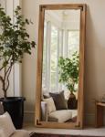 Full Length Wooden Frame Mirror for Any Room