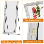 ZHUNFA 58x16 Inch Wall-Mounted Full Length Mirror