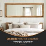 Full Length Wooden Frame Mirror for Any Room