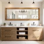 Full Length Wooden Frame Mirror for Any Room