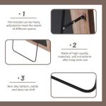 Arched Full Length Mirror with Wooden Frame