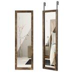 Wooden Full Length Door Mirror 48" x 14