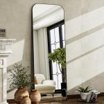 HARRITPURE 57" Full Length Mirror with Black Frame