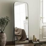 HARRITPURE 57" Full Length Mirror with Black Frame