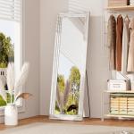 ZHUNFA 58x16 Inch Wall-Mounted Full Length Mirror