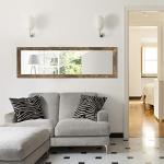 Wooden Full Length Door Mirror 48" x 14