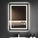 36x24 LED Backlit Bathroom Mirror with Anti-Fog