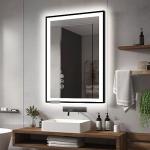EchosLife 24x36 LED Backlit Bathroom Mirror