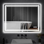 24" x 36" Dimmable Backlit LED Bathroom Mirror