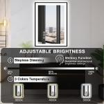 EchosLife 24x36 LED Backlit Bathroom Mirror