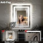 EchosLife 24"x36" Dimmable LED Bathroom Mirror