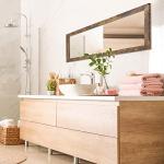 Wooden Full Length Door Mirror 48" x 14