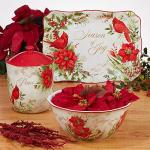 Winter's Medley 16-Piece Dinnerware Set for 4