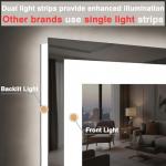 EchosLife 24"x36" Dimmable LED Bathroom Mirror