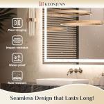 LED Bathroom Mirror with Lights and Anti-Fog