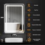 36"x24" LED Backlit Bathroom Vanity Mirror