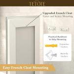LED Lighted Anti-Fog Bathroom Mirror 42x36
