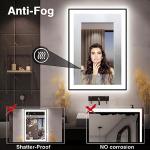 EchosLife 28x36 Backlit LED Bathroom Mirror
