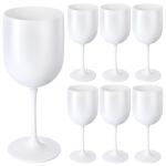 Set of 6 Unbreakable Acrylic Wine Glasses