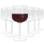 Set of 6 Unbreakable Vintage Plastic Wine Glasses