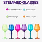 Shatterproof Wine Glasses – Set of 6