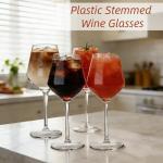 Set of 4 Unbreakable 16 oz Outdoor Wine Glasses